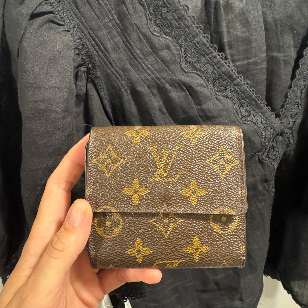 Louis Vuitton Brown Monogram Compact Wallet